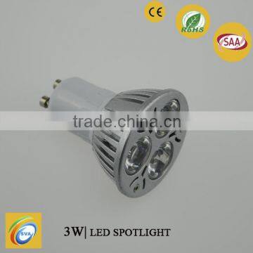 3W E27 led spot light,GU10 led spotlight SHS002-3W