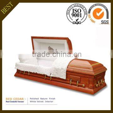 RED CEDAR BATESVILLE funeral supplies wood coffin American wood casket