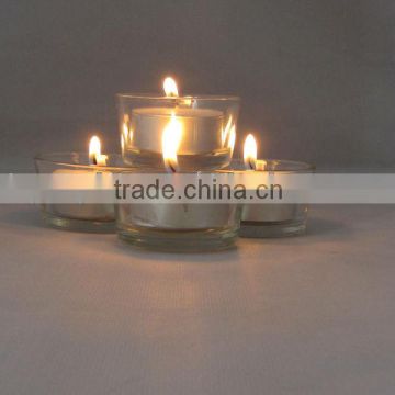 Clear Small glass candle holders