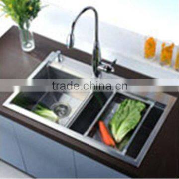 Handmade Square Stainless Steel Kitchen sink