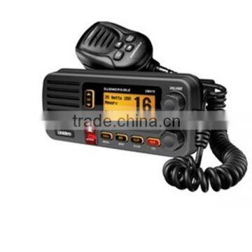 Uniden Marine Radio Walkie Talkie UM415 - Weather Alert/Scan, JIS7 Submersible, Mamory scan, Channel 16/9