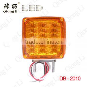 12v double face stop turn signal function freightliner led safety light