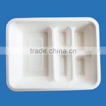 Coated Paper Tray With Compartment