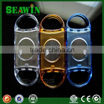 187BA plastic transparent cigar cutter