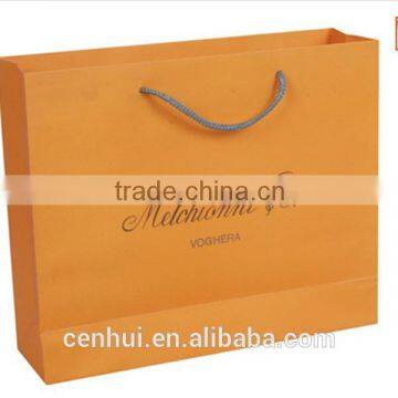 2015 Hot sale Custom wholesale Paper Handbags for Clothing