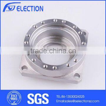 CNC Production Lines Steel Fabrication Company Silver CNC Machining Aluminium Parts