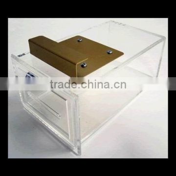 GH-RJ033 high-grade Rectangle acrylic donation box wholesale,clear acrylic donation box                        
                                                Quality Choice