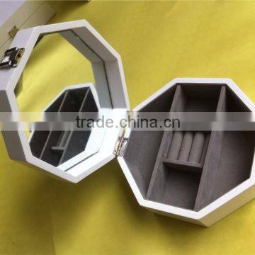 Eco-Friendly hexagonal Concise jewelry box