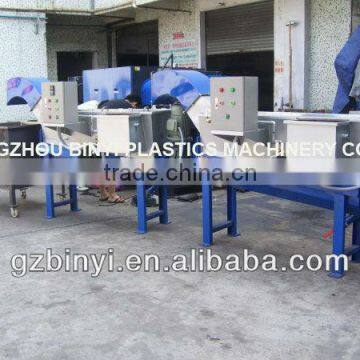 High quality waste bottles recycling line / waste pp pe film recycling line / pet waste plastic recycle line