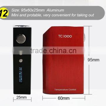 0.1 sub ohm temp control 100watt mod vaporizer 18650 mod