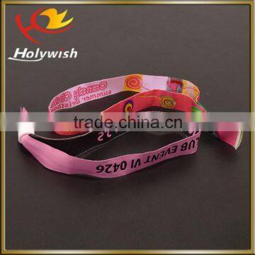 Guangzhou Wholesale Cheap Promotional Gift Fashion Polyester Cloth Wristband photo-4