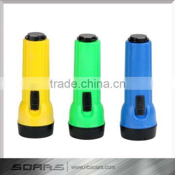 3 led promotional plastic cheap flashlight ABS material