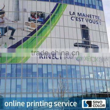 Custom One Way Vision Vinyl Transparent Perforated Window Sticker,Window Film Printing