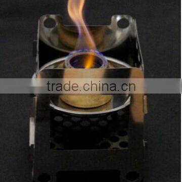 2015 China small survival stove stainless steel outdoor camping