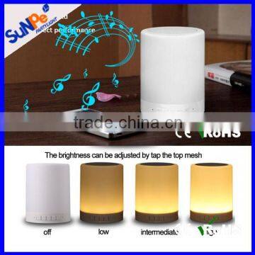 2016 Hot Sale Product no Waterproof Portable Bluetooth Speaker Lamp for Outdoor/Interior
