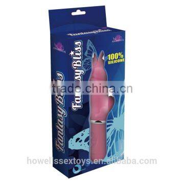 2015 Hot Selling 10 Function Rabbit Vibrator Sex Toys photo-3