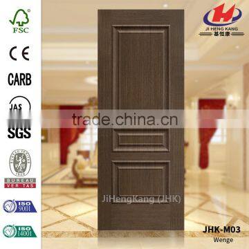 JHK-M03 Raised Line Decorative Design Europen Government Veneer Wenge Concave Door Panel                        
                                                Quality Choice