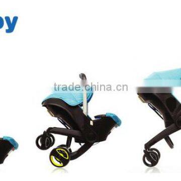 3 in 1 multi-functional baby carriage with Baby carry basket ,car seat,baby stroller