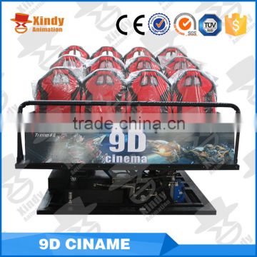 China Manufacturer Investment Children Game 5D Cinema With Cabinet