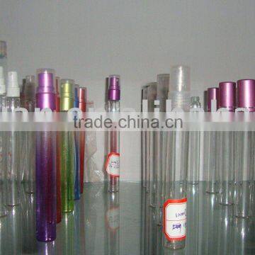 Glass tube bottle