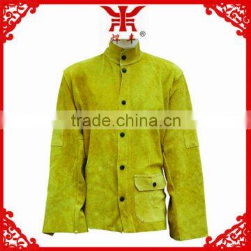 cow split leather protective clothing