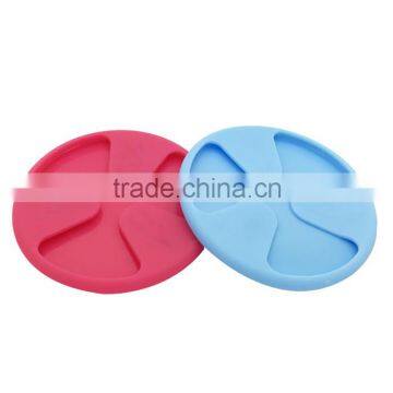 Cheap Goblet Cup Mat Silicone Pads Wine Glasses Mark Colorful Coasters Kitchen Tools photo-2