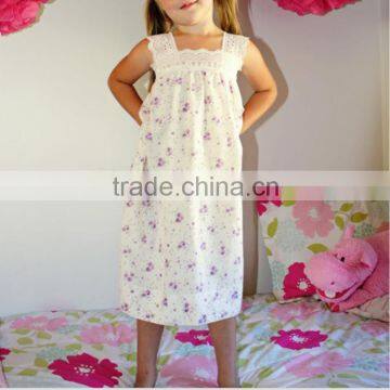 Wholesale Summer Soft Kids' Cotton Nightgown