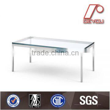 Long and Square Glass Table, Glass Coffee Tables, Glass Tee Table CT-611 photo-2