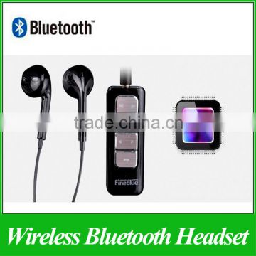 HOT Fineblue I5S Bluetooth Headset Universal V4.0 In-Ear Wired Stereo Headphones Noise Isolating USD Interface