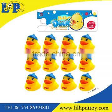 Funny 6CM squeaky rubber duck toy