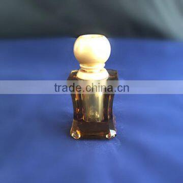 High Quality Crystal Perfume Bottle, Golden Perfume Bottle, Crystal Perfume Bottle Sale photo-5