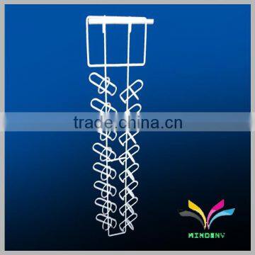 Factory supplier countertop metal wire hanging display rack