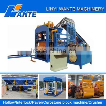 QT6-15 hydraulic press interlock block making machine automatic steam bricks making machine