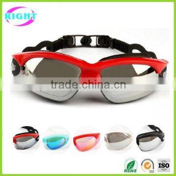 2016 custom silicone swimming goggles