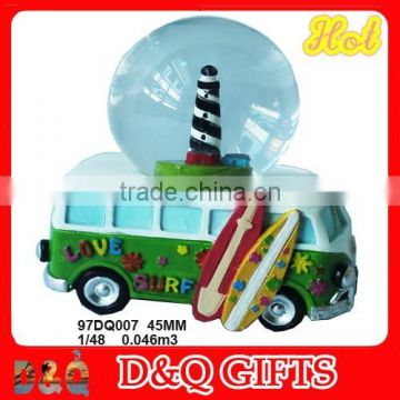 resin ligthouse vans water globle