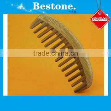 Durable Solid Wood Wide Tooth Hair Comb