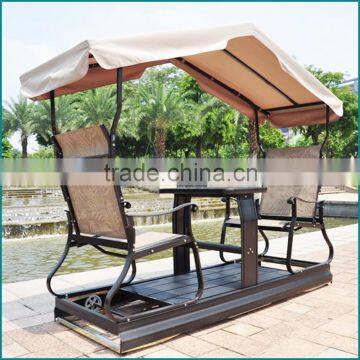 Patio chairs, leisure swing chair with hammock JJ-526