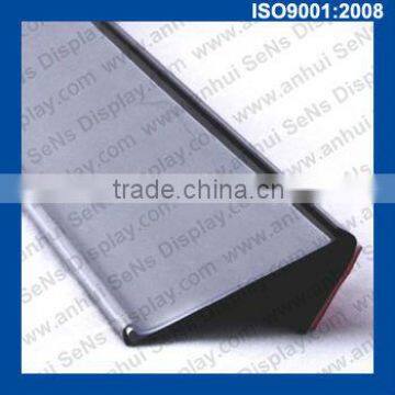 supermarket adhesive label holder for retail