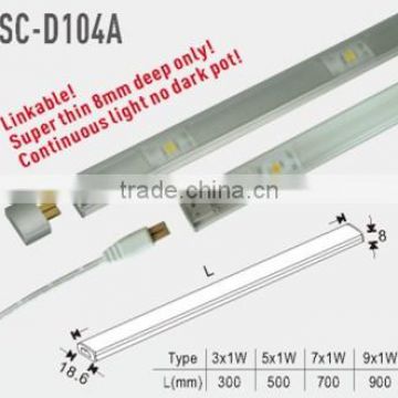 Ultar-thin Linkable LED Under Cabinet Lighting 12V Dimmable(SC-D104A)