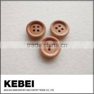 Cheap Classical Wooden Buttons,round Wood Buttons for Shirts