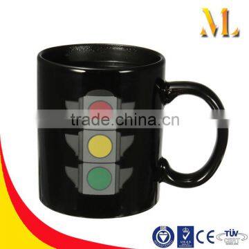 MLB-1648 11oz Magic Traffic Signal Hot Cold Color Changing Mug customized magic heat sensitive mug