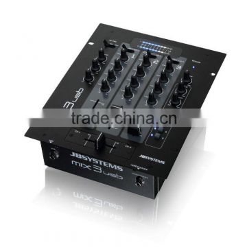 Professional DJ audio mixer MIX3-USB