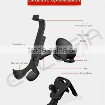 Wholesaler Combination Car Air Vent Holder Car Mount Window Holder Car Accessories Supplier's Choice
