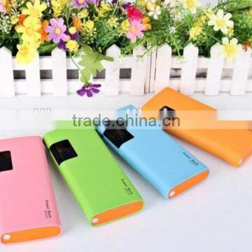 13000mAh LCD Digital Displayed External Power Bank Battery Charger for smartphone tablet pc