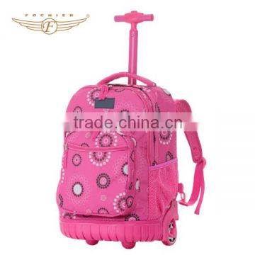 Child and girls school trolley bag