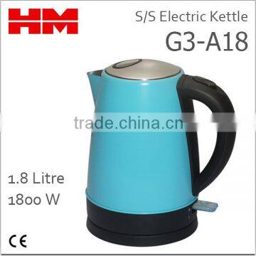 Colorful Stainless Steel Large Capacity Electric Kettle