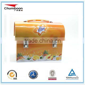 Lunch Metal Tin Box With Lock and Handle photo-2