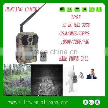 12MP SMS Control MMS E-mail GPRS Hunting Camera Trail Camera Mobile Phone Hidden Infrared Hunting Camera