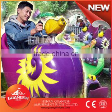 attraction park equipment!2014 new design snail war attraction park equipment for kids