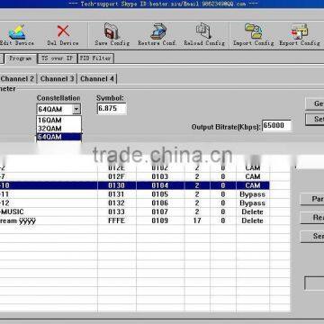 4in1 QAM IP ASI IRD(4 DVB-C RF In,4*CI,4 ASI+IP 4*MPTS*multicast Out) photo-4